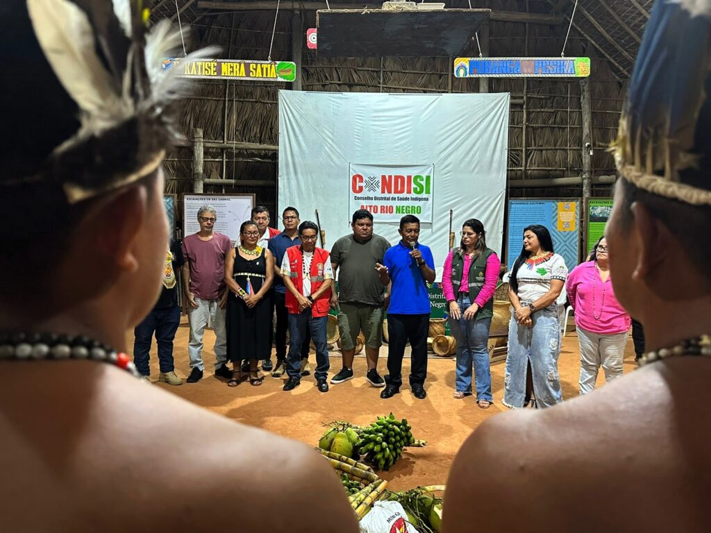 Saúde indígena: FVS-RCP fortalece vigilância em saúde da malária no plano distrital do Alto Rio Negro 2 FVS RCP Vigilancia malaria saude indigena FOTO Maira Pessoa FVS RCPjpeg 2 1024x768 1
