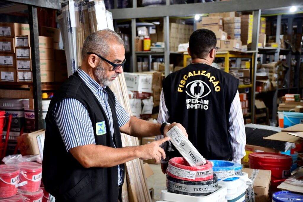 Ipem fecha 2023 com mais de 202,6 mil produtos fiscalizados no Amazonas 3 IPEM 01 1024x683 1