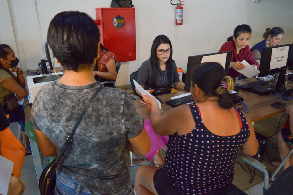 Saúde do Amazonas faz o último mutirão do ano com mais de 4 mil atendimentos em consultas e exames 4 SES AM.03 Atendimentos sendo realizados na intensificacao 1024x681 1