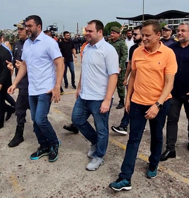 Adjuto Afonso prestigia e parabeniza inauguração de Base Arpão para combate ao tráfico nos rios do Amazonas
