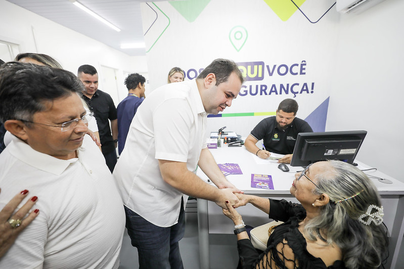 Governador em exercício, Roberto Cidade, entrega Centro de Proteção do Idoso revitalizado no bairro Parque 10 3 Cipdi Fotos Alex Pazuello Secom 5