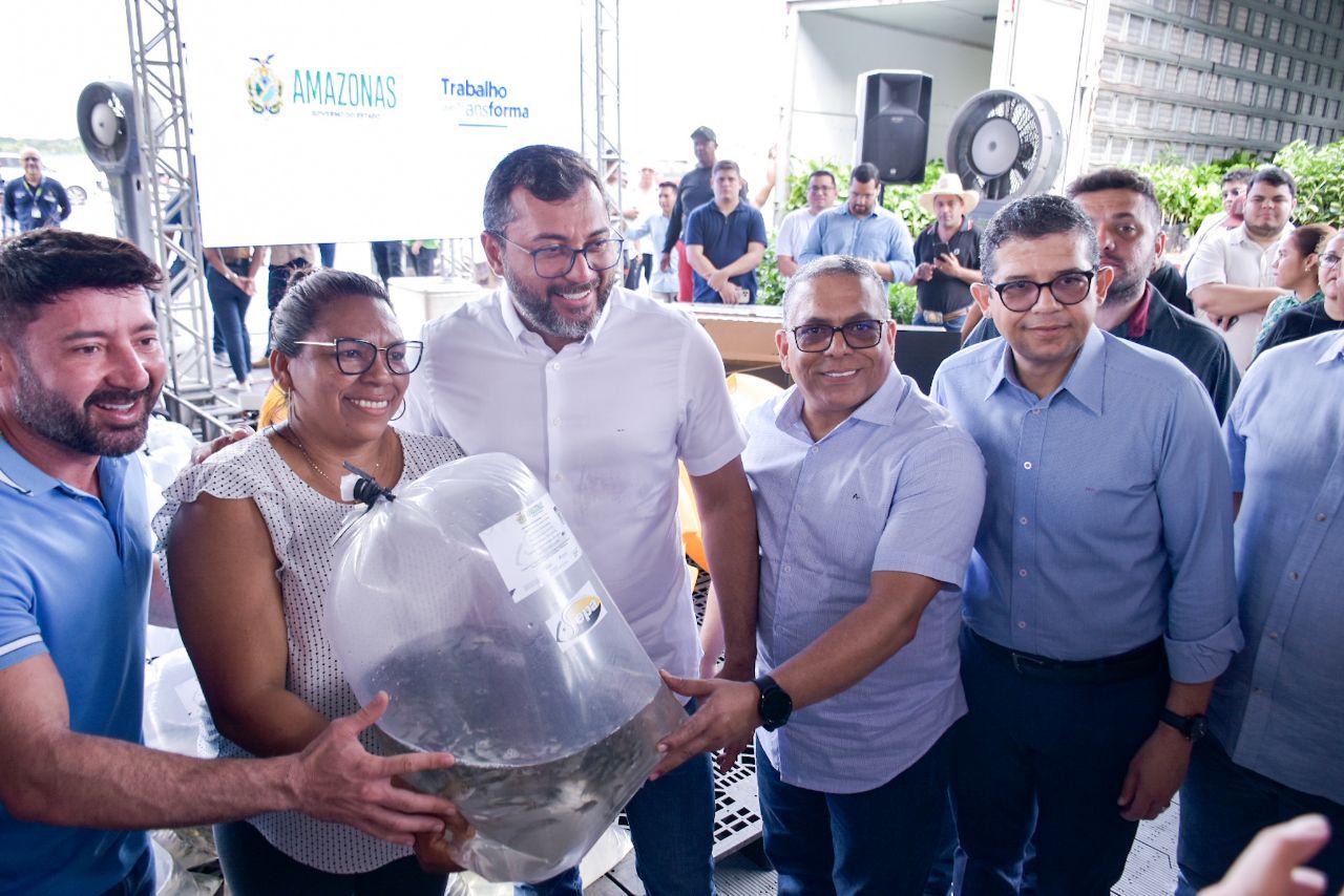 Deputado Joao Luiz fortalece o setor primario com o governador Wilson Lima em acao para produtores rurais