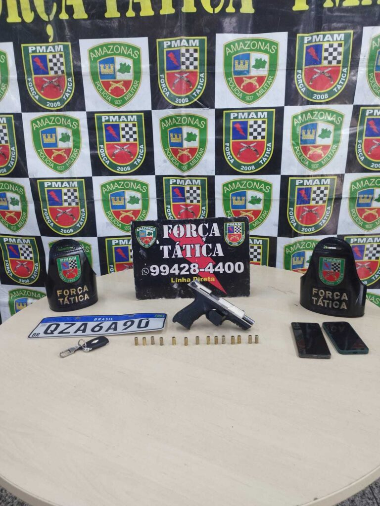 Força Tática da PMAM prende três pessoas com armas de fogo 2 FORCA TATICA 768x1024 1