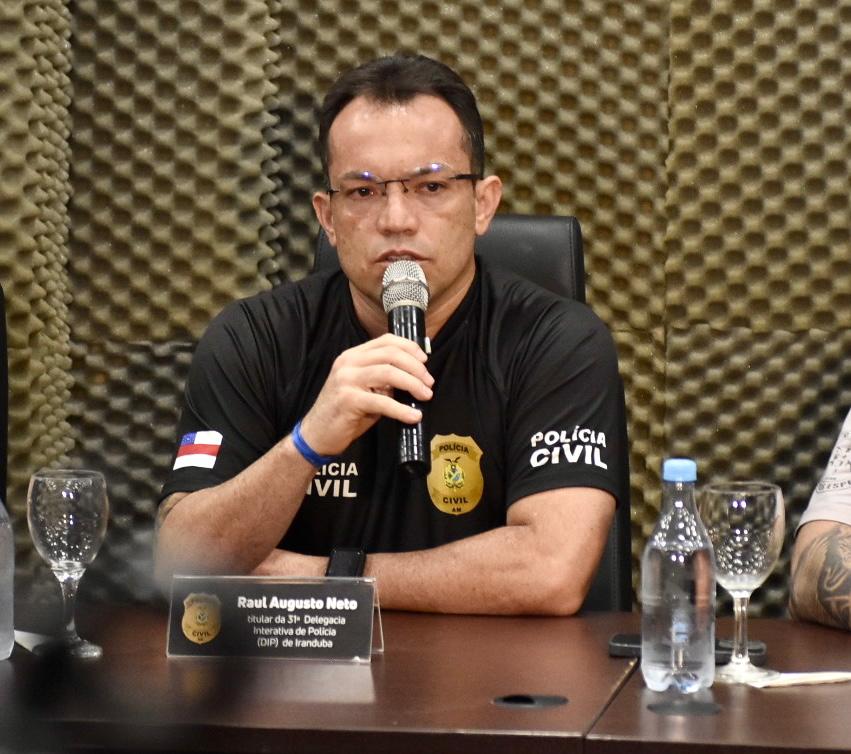 Em uma semana, PC-AM prende homem que tentou matar a ex-companheira em Iranduba 2 PC AM DELEGADO RAUL AUGUSTO NETO FOTO ERLON RODRIGUES 4