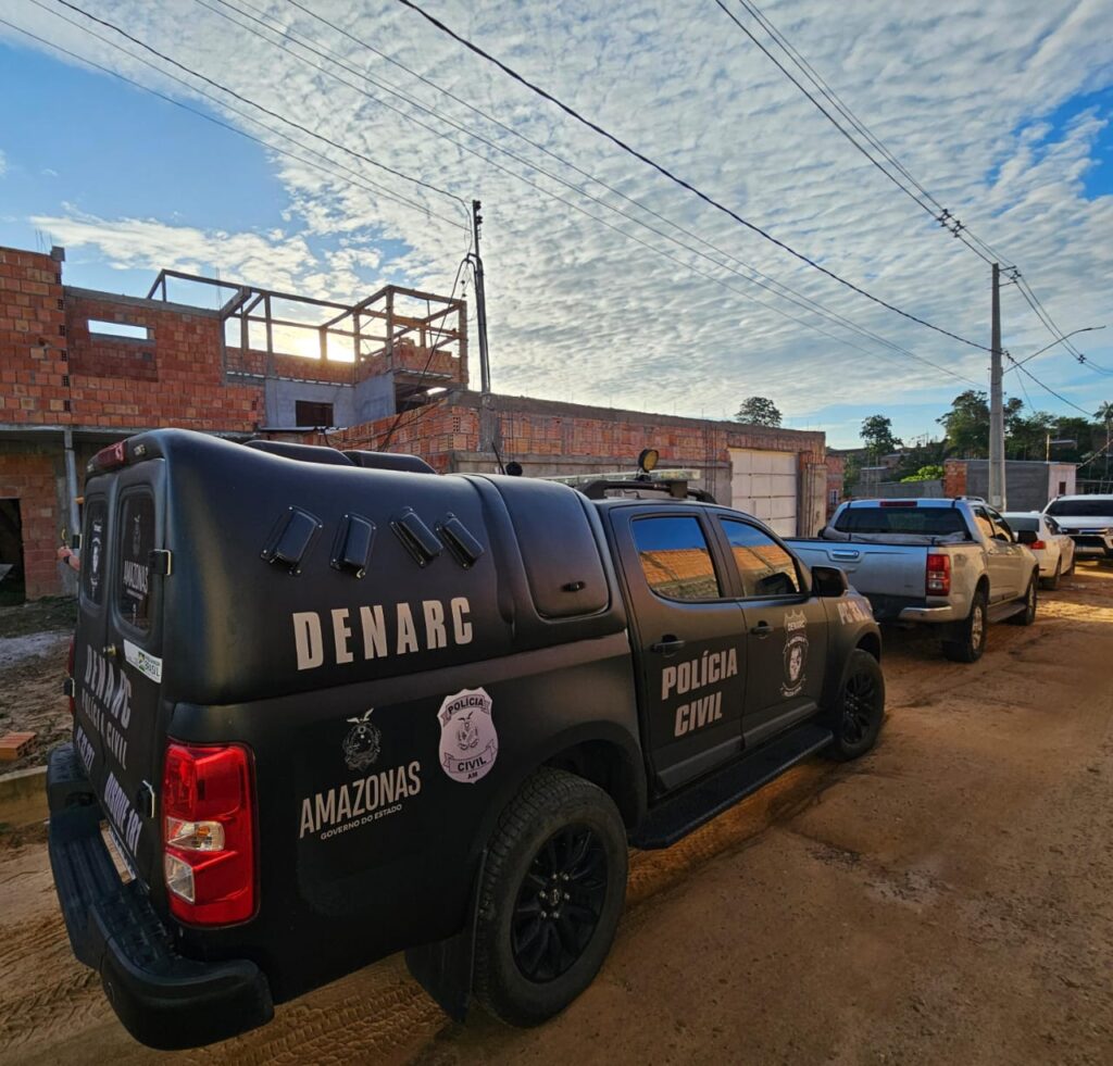 Em Manaus, Polícia Civil do Amazonas cumpre mandados de prisão do Amapá 2 PCAM ACAO DENARC FOTO DIVULGACAO 2 1024x981 1