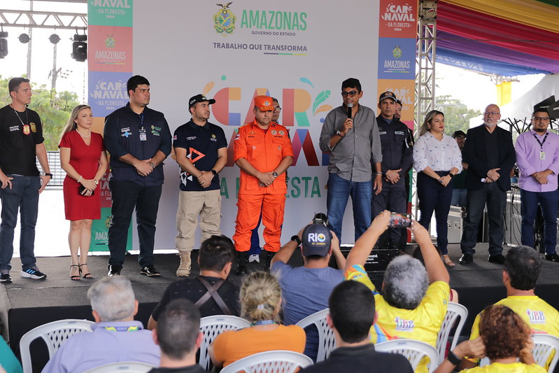 Carnaval na Floresta 2024: Governo do Amazonas apresenta programação e esquema de segurança 2 SECOM CARNAVAL NA FLORESTA2 FOTO ARTHUR CASTRO