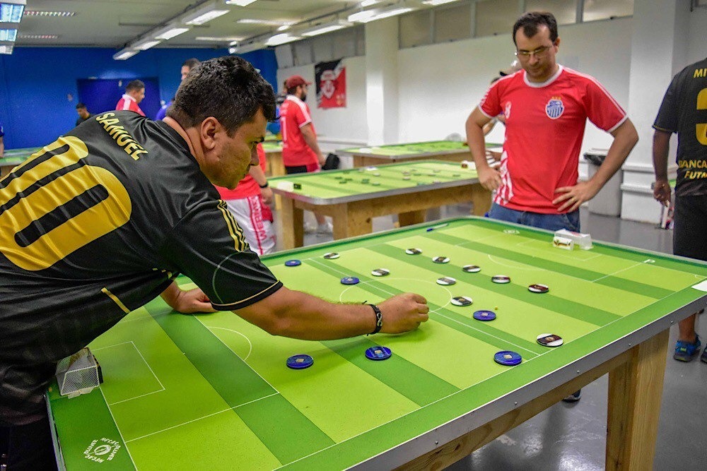 Estádios Carlos Zamith e Ismael Benigno recebem jogos do Barezão 2024 neste fim de semana 2 SEDEL Futebol de mesa tambem acontece no Carlos Zamith FOTO Divulgacao Sedel