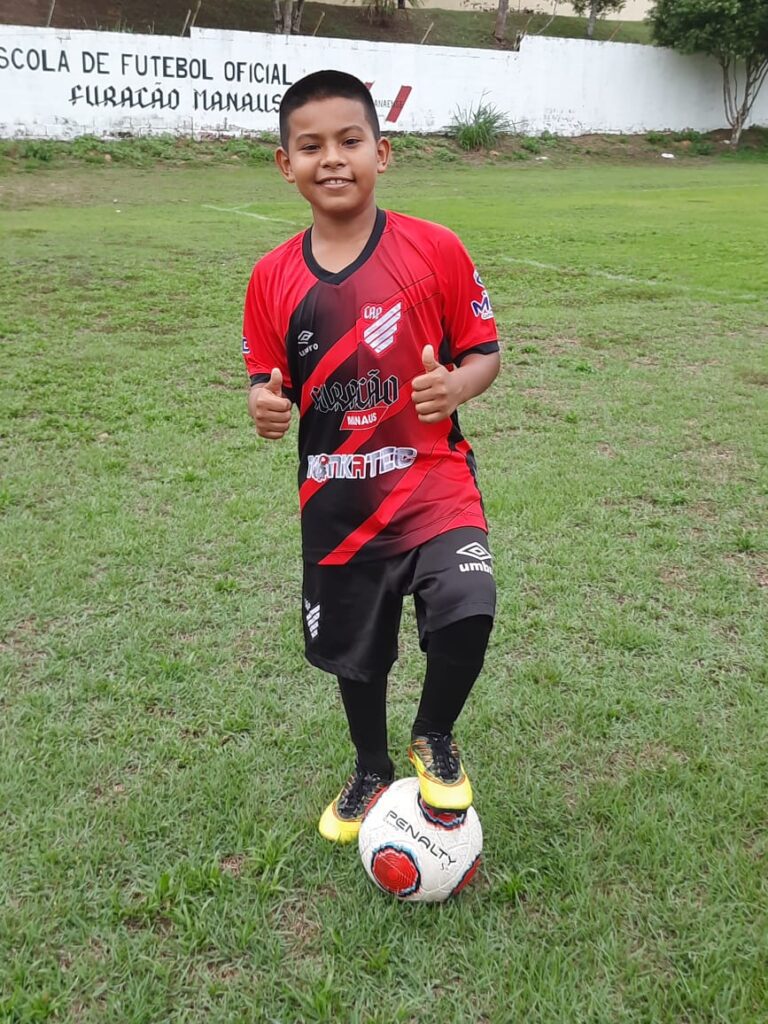 Atleta do Pelci é aprovado em clube da Série A do Campeonato Brasileiro de Futebol 2 SEDEL Jackson Junior Atleta do Pelci Codajas 4 FOTO Divulgacao Sedel 768x1024 1