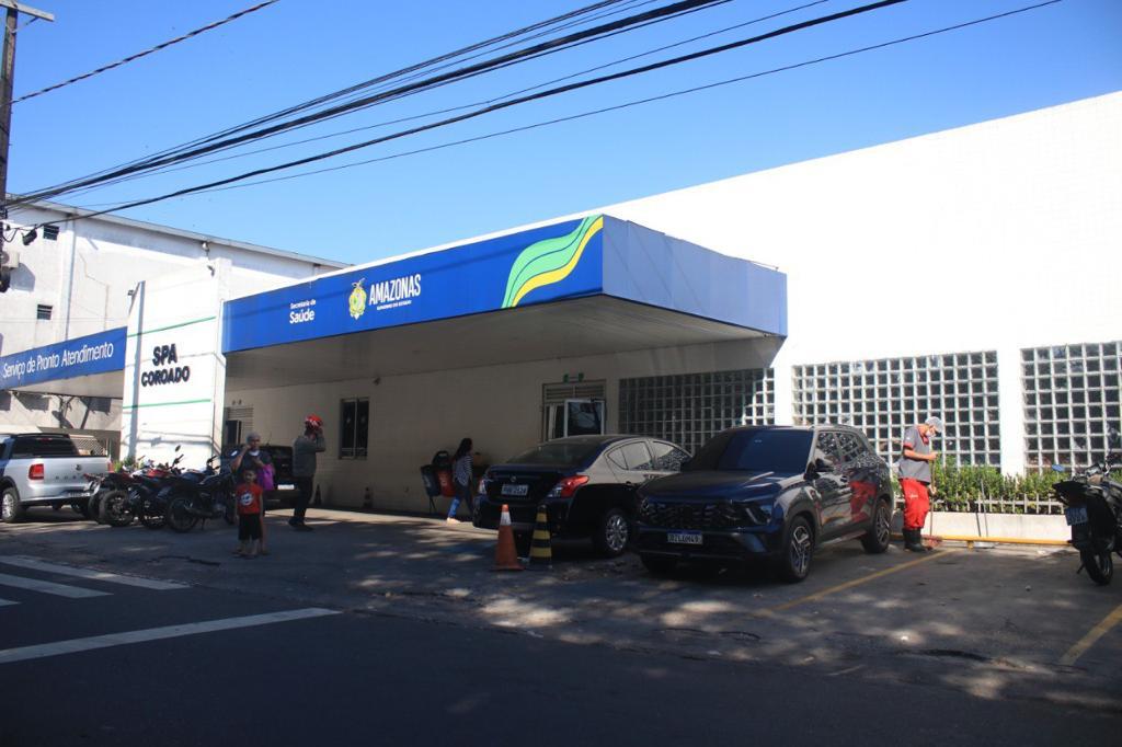 SES-AM esclarece os usuários do SUS sobre quando procurar uma UBS, SPA ou Pronto Socorro 2 SES AM.02 Fachada do SPA do Coroado