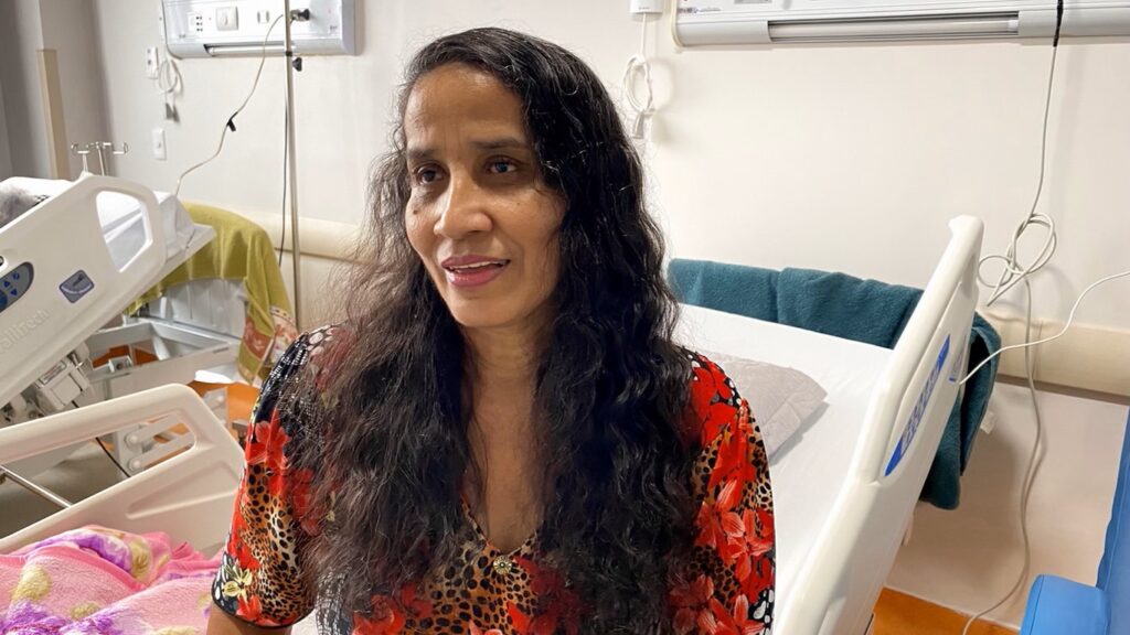Janeiro Branco: Hospital Delphina realiza acolhimento psicológico a pacientes atendidos na unidade 3 SES AM Paciente Maria do Socorro 1024x576 1