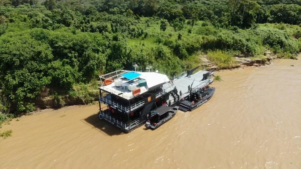 Forças de Segurança mantém patrulhamento nos rios reforçado 2 SSP AM BASES FOTOS CARLOS SOARES SSP AM 04