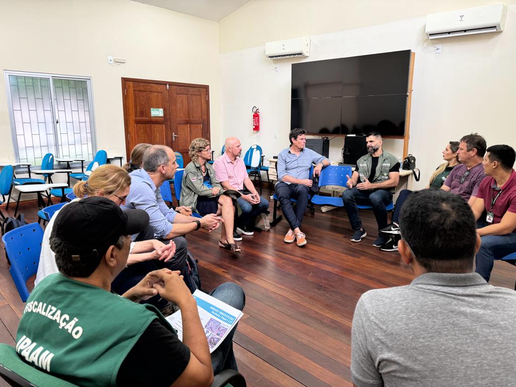 Sema apresenta projetos em andamento e discute novas parcerias com Banco de Desenvolvimento Alemão 2 Sema 02 Comitiva Alemanha visita Humaita