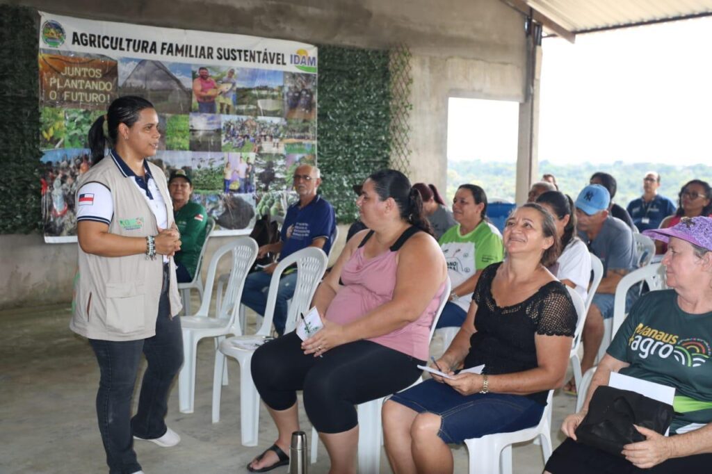 Núcleo de Cooperativismo e Associativismo do Setor Primário da Sepror capacita produtores rurais da zona rural de Manaus 2 Sepror Cooperativismo foto Isaac Maia 1 1024x682 1
