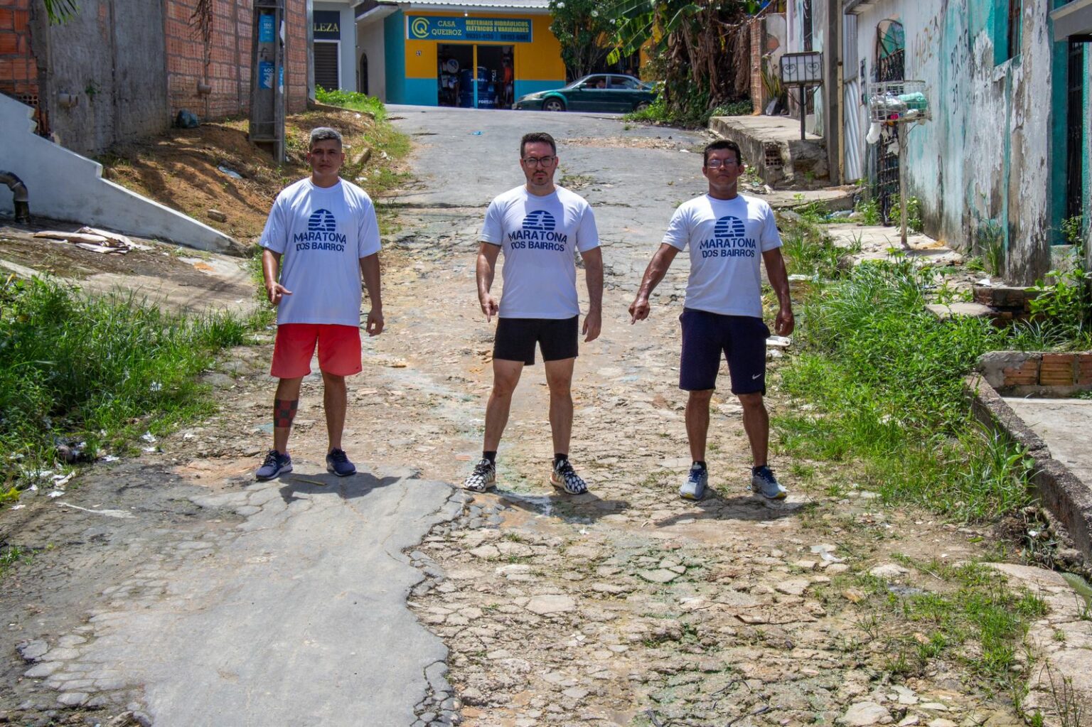 Vereador Rodrigo Guedes realiza 24a edicao da Maratona dos Bairros no bairro Colonia Terra Nova