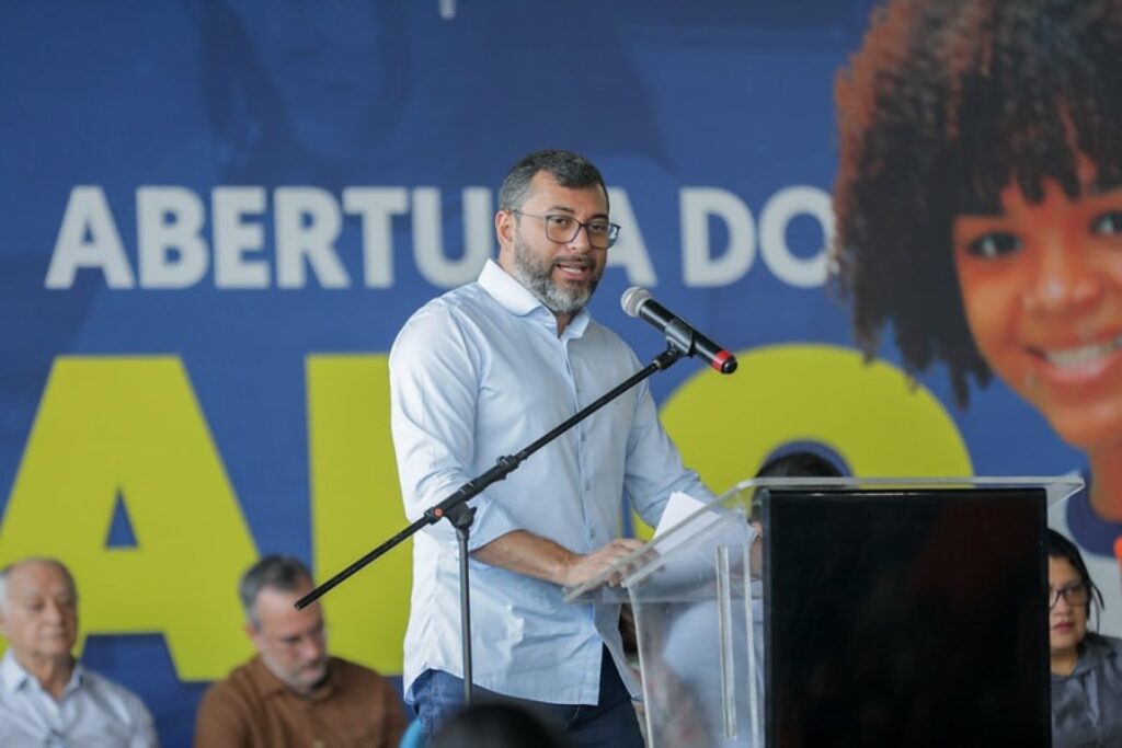 Wilson Lima abre ano letivo com ampliação do ensino bilíngue e inauguração de 32 laboratórios de robótica e ensino tecnológico 3 Ano letivo Alex Pazuello 1 1 1024x683 1