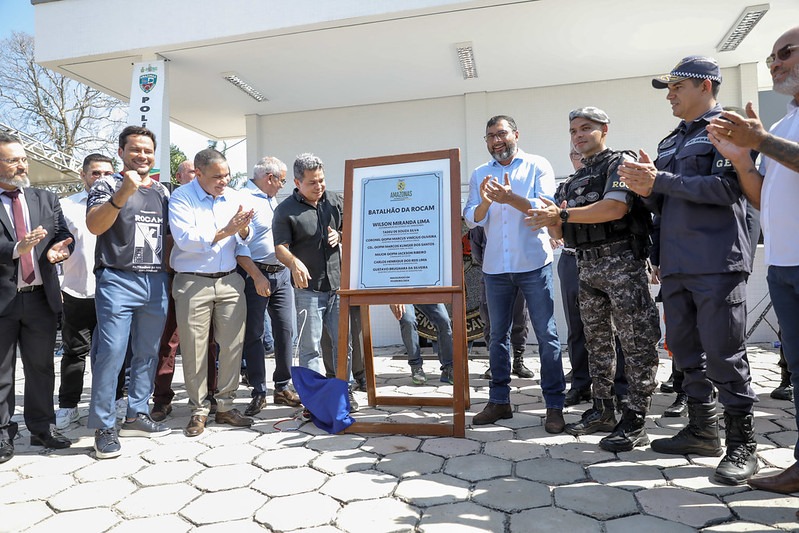 Com uma das estruturas mais modernas do país, Governo do Amazonas entrega novo batalhão da Rocam 2 Com uma das estruturas mais modernas do pais Governo do Amazonas entrega novo batalhao da Rocam1 Foto Alex Pazuello Secom