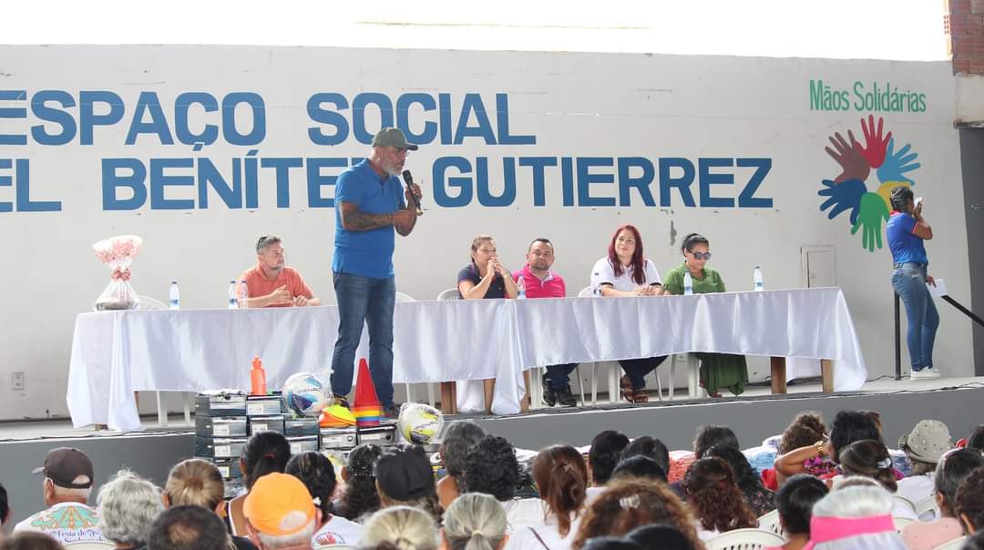 Deputado Cabo Maciel acompanha entrega de materiais à Associação Mãos Solidárias de Itacoatiara