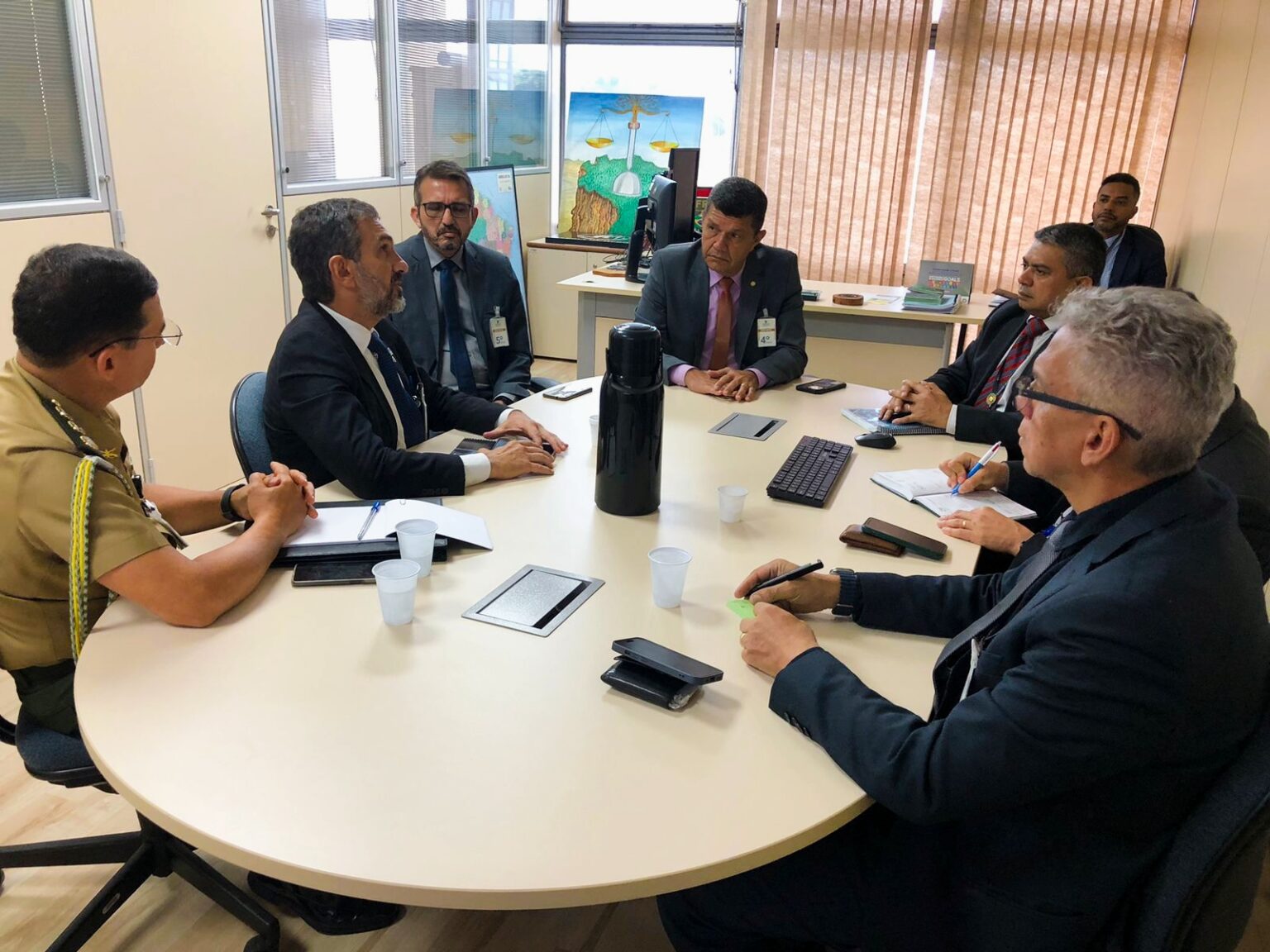 Deputado Dan Câmara se reúne com Secretaria Nacional de Segurança Pública