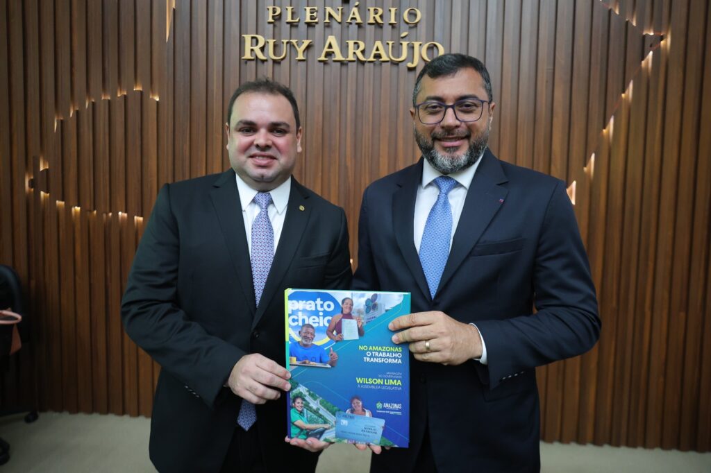 Na abertura dos trabalhos legislativos, Wilson Lima ressalta alinhamento entre poderes e manutenção de investimentos em áreas prioritárias em meio a desafios 2 Foto Diego Peres 1024x682 1