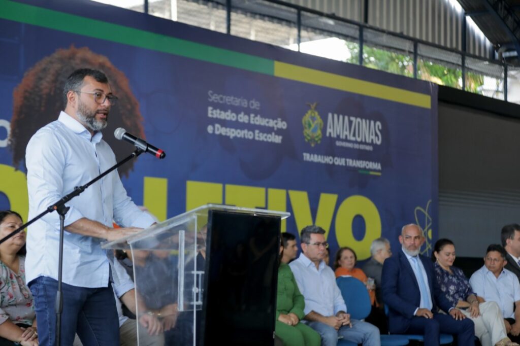Governo do Amazonas reforça a preparação dos alunos da rede pública para área de tecnologia com projeto Edutech 2 Governador Wilson Lima 1024x682 1