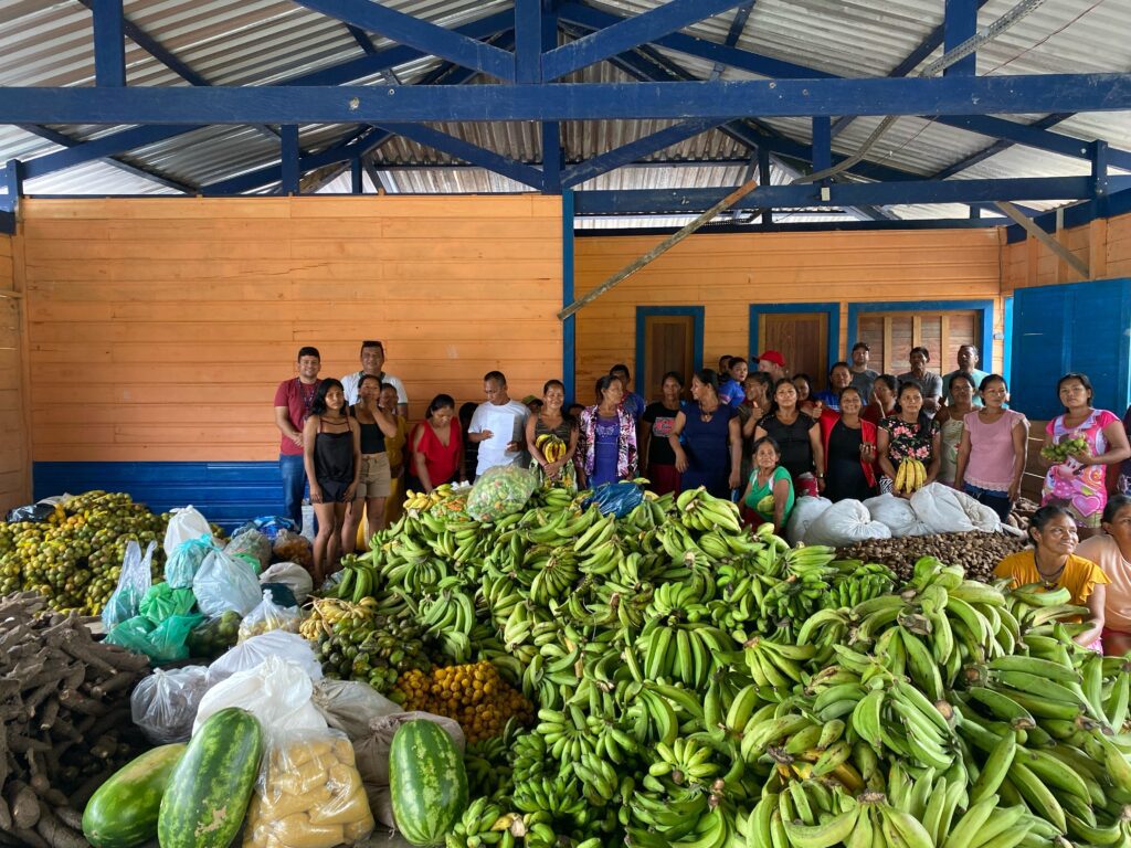 Com apoio do Idam, agricultoras indígenas de Amaturá vendem oito toneladas de alimentos 2 Idam PAA Conab em Amatura Fotos Divulgacao 1 1024x768 1