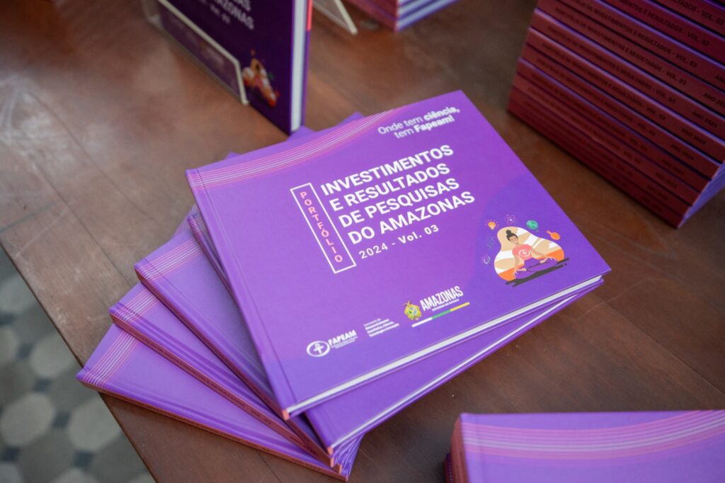 Terceiro Volume do Portfólio de Investimentos e Resultados de Pesquisas do Amazonas já está disponível para download 3 Lancamento do Portfolio de Investimentos e Resultados de Pesquisas do Amazonas Vol.03 Fotos Nathalie Brasil Fapeam 2 1024x682 1