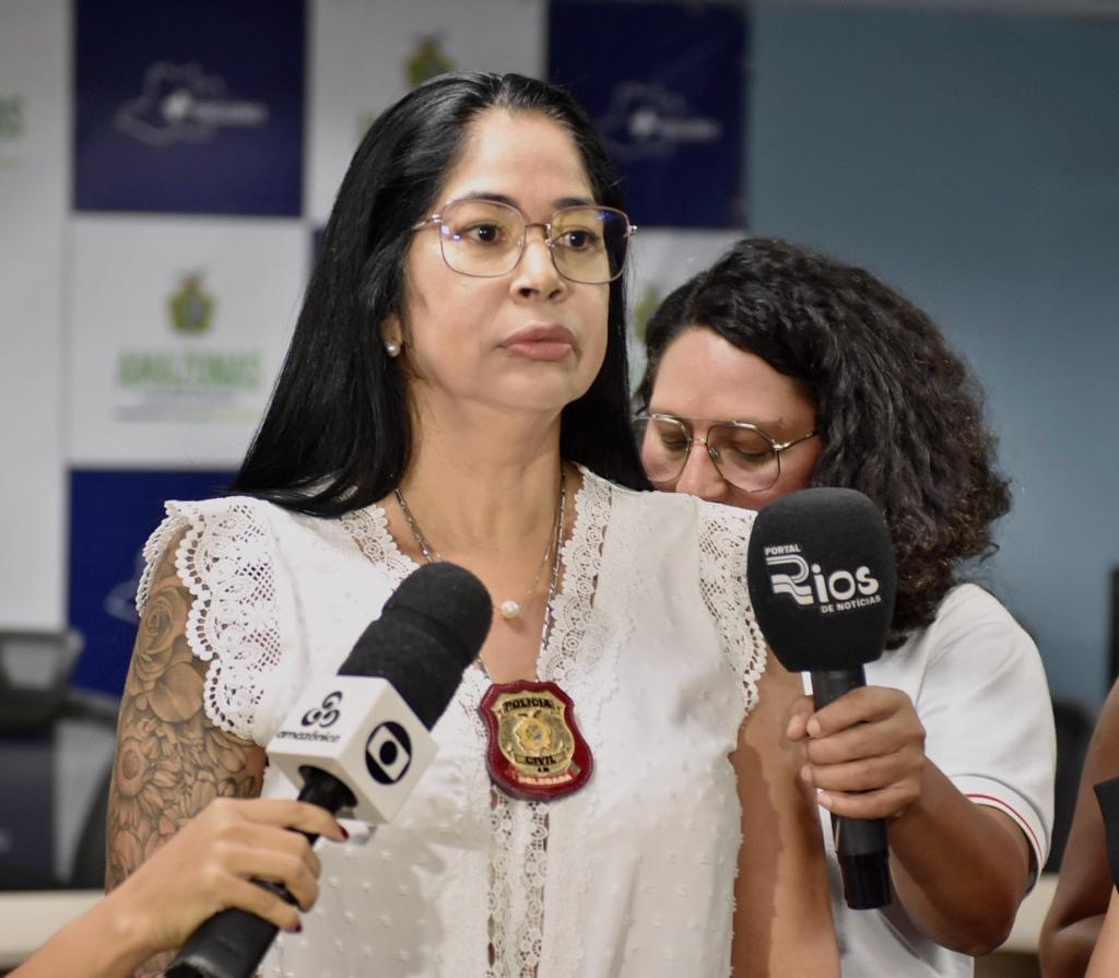 Carnaval na Floresta: PC-AM alerta sobre exploração sexual contra crianças e adolescentes e trabalho infantil 3 PCAM DEL JOYCE COELHO TITULAR DA DEPCA FOTO ERLON RODRIGUES