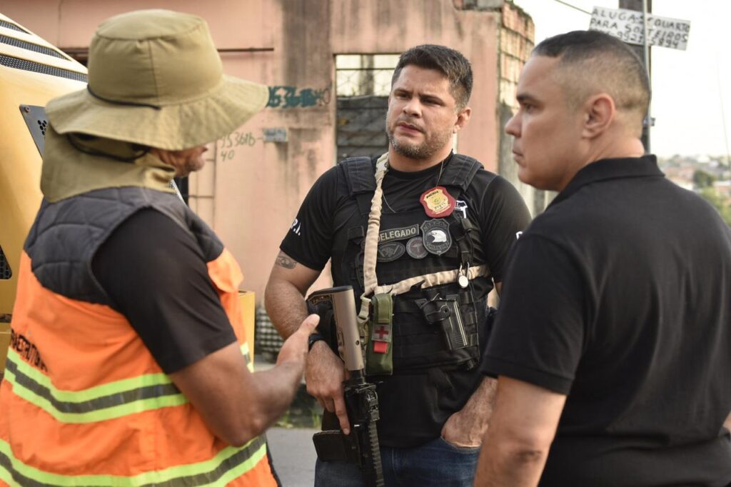 Forças de Segurança deflagram operação voltada ao combate a uma organização criminosa no Nossa Senhora de Fátima 4 PCAM OPERACAO INTEGRADA FOTO ERLON RODRIGUES 6 1024x682 1