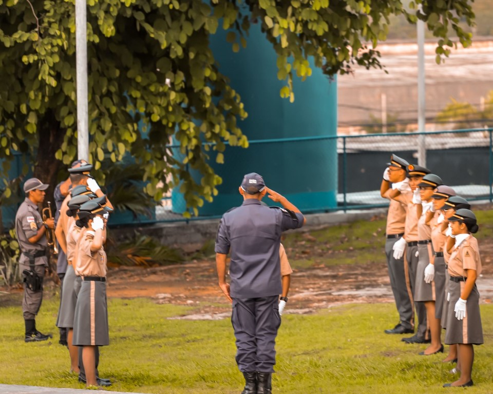 Ano letivo nos Colégios Militares da Polícia Militar do Amazonas inicia com mais de 18 mil alunos matriculados 3 PMAM APRESENTACAO DOS ALUNOS DO CMPM FOTO DIVULGACAO PMAM