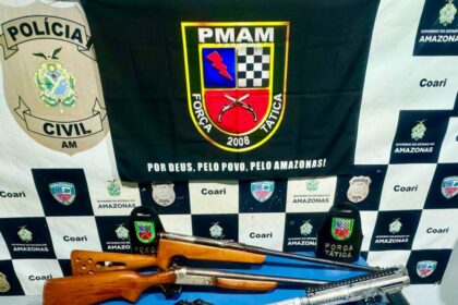 PMAM ARMAS DE FOGO SAO APREENDIDAS EM COARI FOTO DIVULGACAO PMAM 1024x965 1