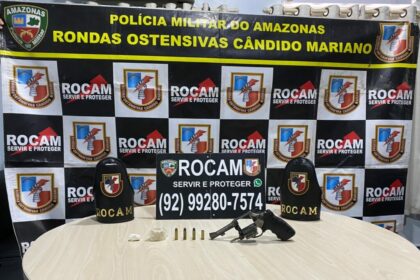 PMAM SETE ARMAS DE FOGO SAO APREENDIDAS DURANTE PATRULHAMENTO DA POLICIA MILITAR DO AMAZONAS ROCAM FORCA TATICA 17aCICOM FOTO DIVULGACAO PMAM.jpeg 1024x733 1