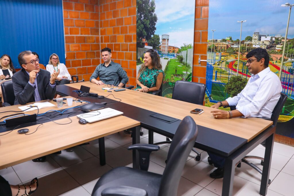 Governo do Amazonas e BID discutem a realização da 22ª Semana da Sustentabilidade em Manaus 3 Reuniao BID 1024x683 1