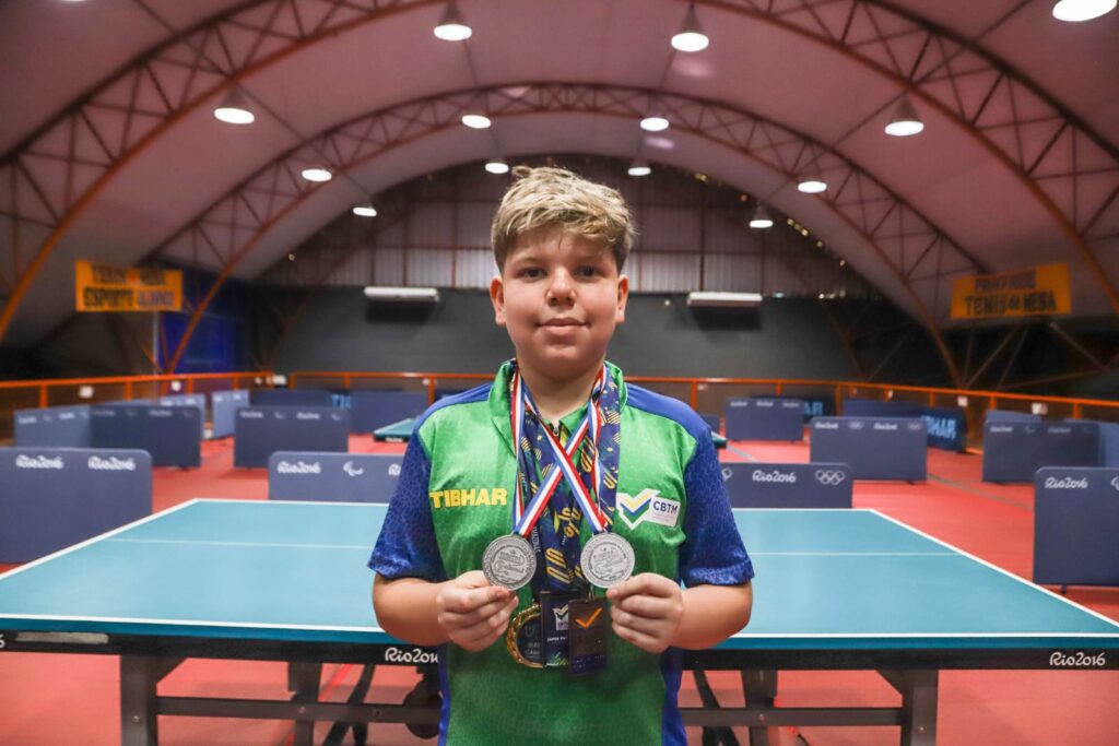 Promessa do tênis de mesa amazonense disputará etapa nacional do TMB Platinum 2 SEDEL Argemiro Mory do Tenis de Mesa 1 FOTO Julcemar Alves Sedel 1024x683 1