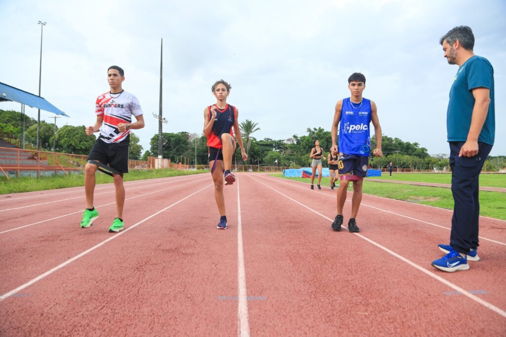 Amazonense revelado no Pelci é promessa para o atletismo 3 SEDEL Pelci revela novos talentos para o esporte FOTO Julcemar Alves 1024x683 1