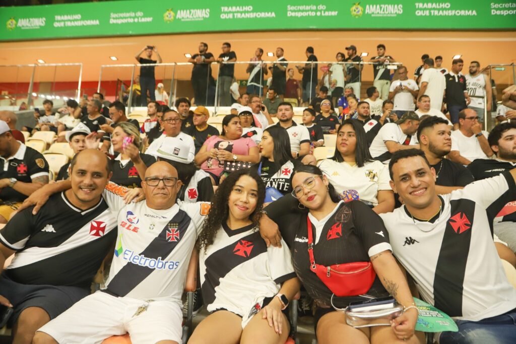 Arena da Amazônia recebe público superior a 21 mil pessoas na partida entre Vasco e Audax 3 SEDEL Torcedores na Arena da Amazonia FOTO julcemar alves 1024x683 1