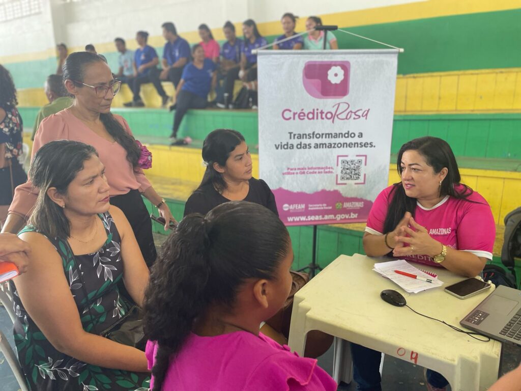 Em Anamã, Seas realiza atendimento do Crédito Rosa durante o Detran Cidadão 3 seas credito rosa detran cidadao foto divulgacao2 1024x768 1