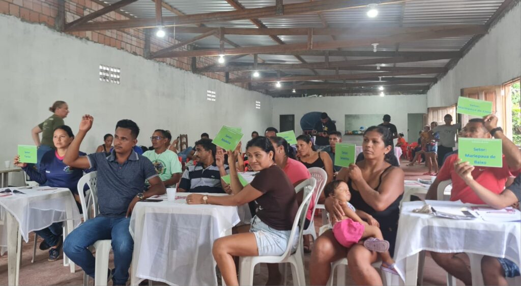 RDS do Juma aprova novo Plano de Gestão com benefício para 480 famílias 3 02 RDS do Juma ganhara novo plano de gestao apos 14 anos Foto Noir Miranda Sema 1024x563 1