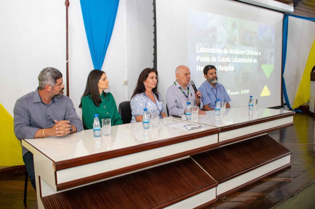 Hemoam assina ordem de serviço para construção de Central Diagnóstica 3 A obra representa um passo importante na ampliacao da estrutura do HEMOAM. FOTO Rafael Marques 2 1024x682 1