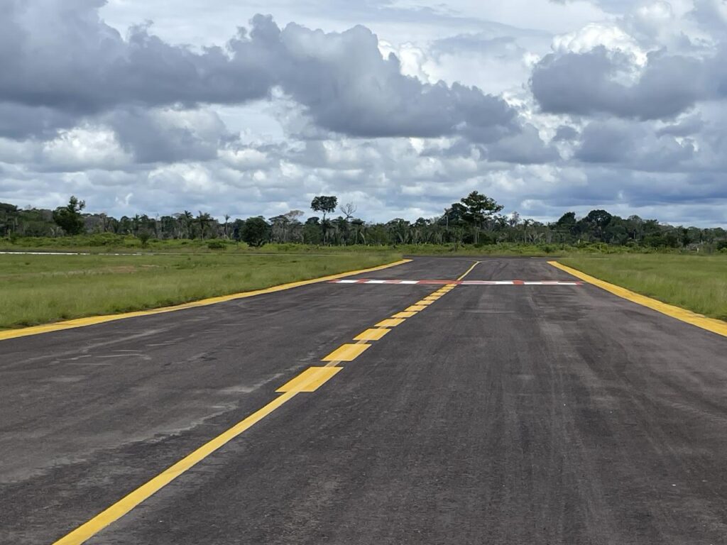 Governo do Amazonas revitaliza aeródromo de Lábrea 2 Aerodromo de Labrea 1 1024x768 1