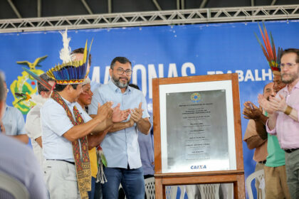 Comunidades indigenas comemoram entrega de Terminais Fluviais para impulsionar turismo 1 Foto Alex Pazuello Secom