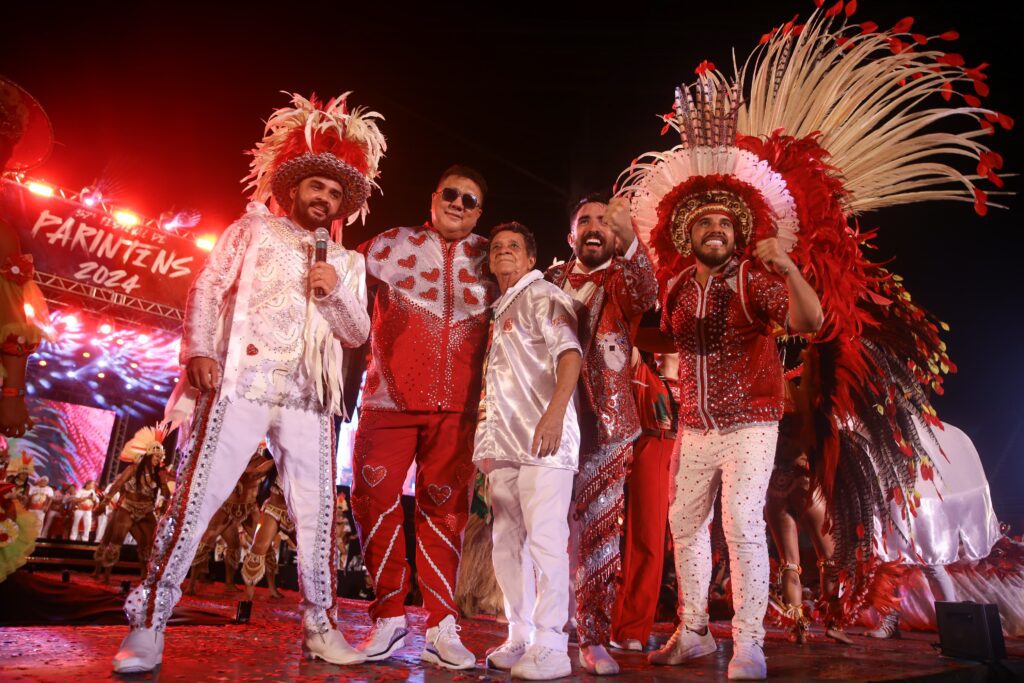 Noite de Caprichoso e Garantido confirma o sucesso do lançamento do 57º Festival de Parintins, no Bumbódromo 4 Cultura Lancamento PIN Garantido 1 Marcely Gomes 1024x683 1