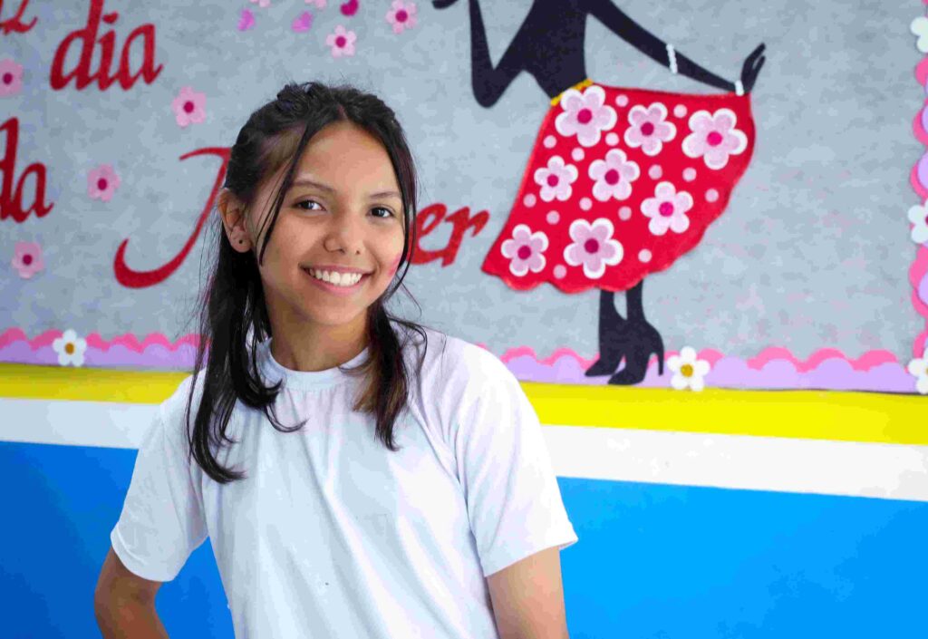 Combate ao bullying: Escola estadual conscientiza alunos sobre a importância do acolhimento 4 Educacao aluna NAHABYLA SOPHIA foto Hitalo Kleto 1024x705 1