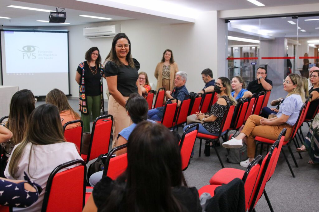 Treinamento em epidemiologia capacita profissionais para atuação para situações de emergência em saúde 3 FVS RCP Curso EpiSUS FOTO Antonio Lima Secom 1 1024x683 1