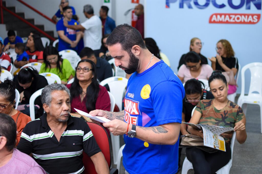 Feirão Limpa Nome: Procon-AM promove ação para regularização de dívidas de energia e água a partir desta segunda-feira 3 Feirao Limpa Nome Procon AM promove acao para regularizacao de dividas de energia e agua a partir desta segunda feira FOTOS Joao Pedro Procon AM 1024x683 1
