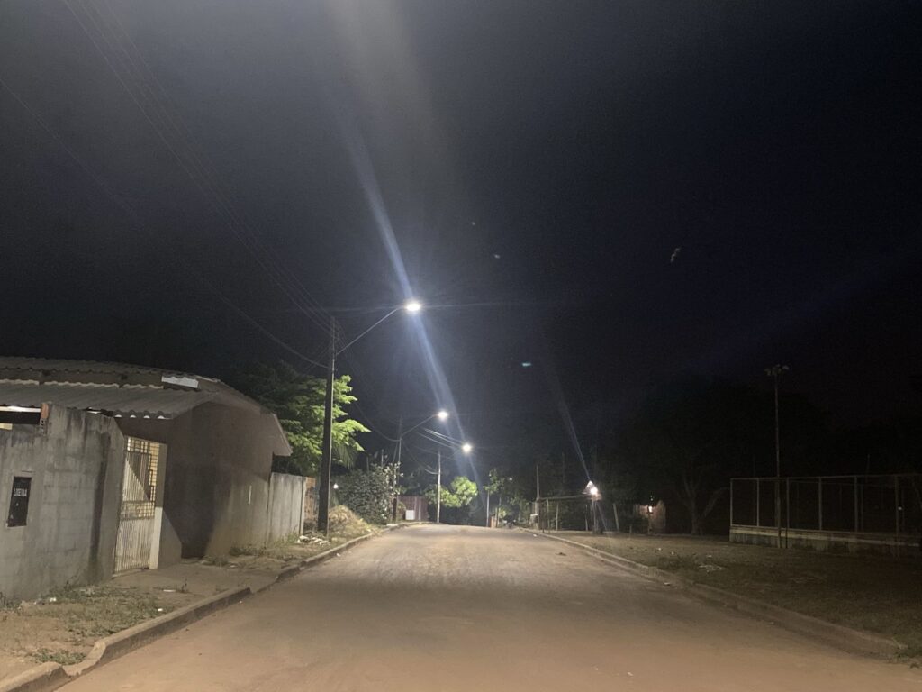 São Sebastião do Uatumã recebe implantação de iluminação em Led 3 Iluminacao em ld2 1024x768 1