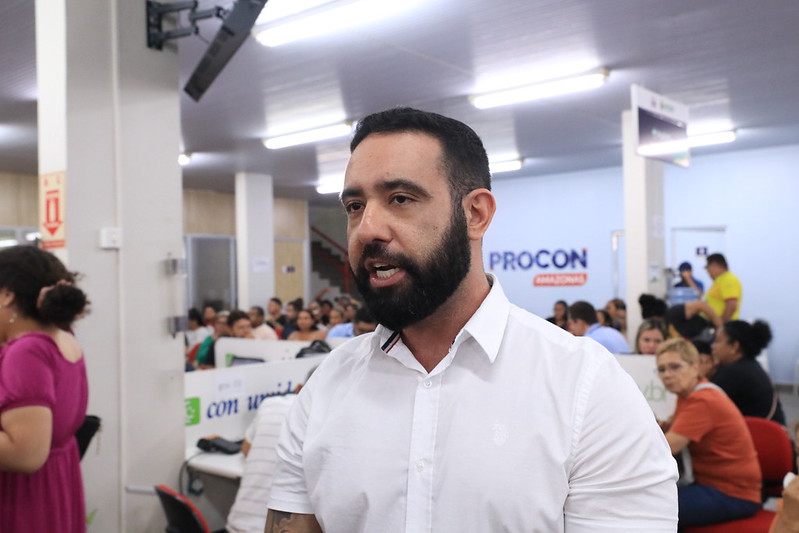 Feirão Limpa Nome: Procon-AM encerra ação voltada para regularização de dívidas de água e energia 4 JALIL FRAXE DIRETOR PRESIDENTE PROCON