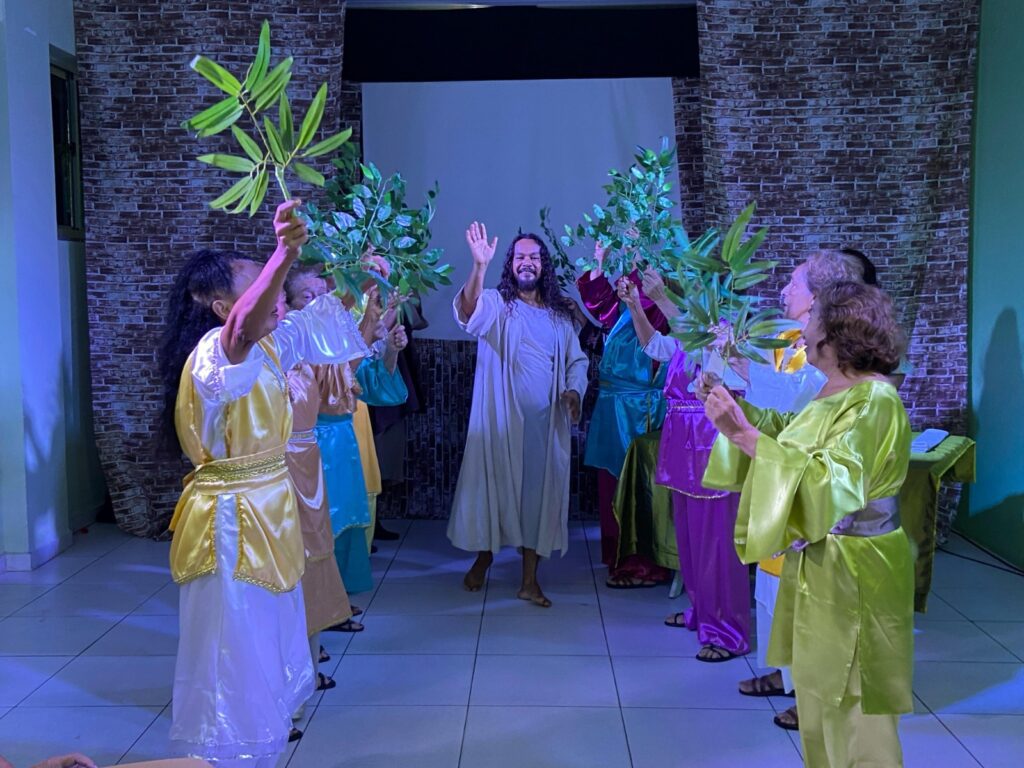 ‘Paixão de Cristo’: Grupo de Teatro da FUnATI intensifica ensaios do espetáculo teatral 4 Paixao de Cristo 4 1024x768 1