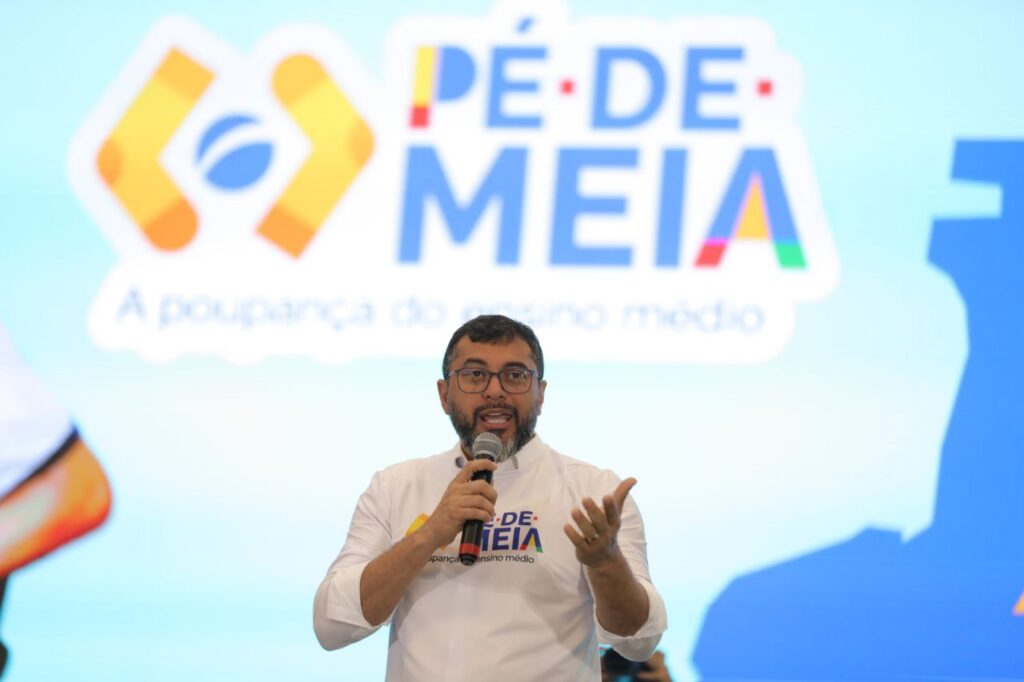 Governador Wilson Lima e ministro da Educação Camilo Santana lançam programa Pé-de-Meia no Amazonas 3 Pe de Meia Diego Peres 3 1024x682 1