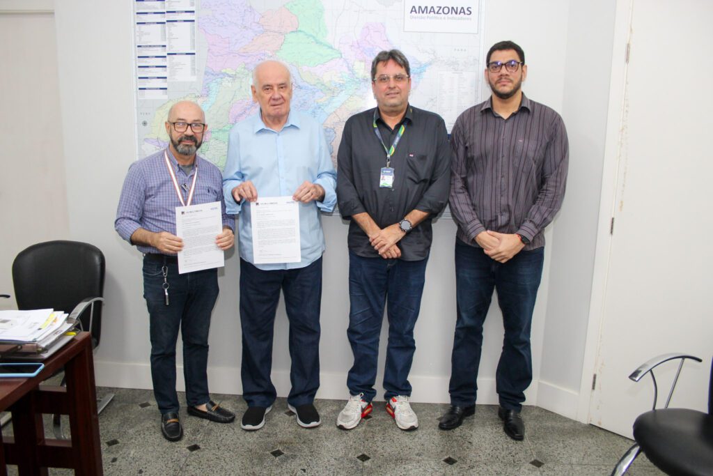 Empresa sul-coreana anuncia à Sedecti investimento inicial de mais de R$ 750 milhões para se instalar no PIM 2 SEDECTI Empresa sul coreana Serafim BrunoLeao 4 1024x683 1