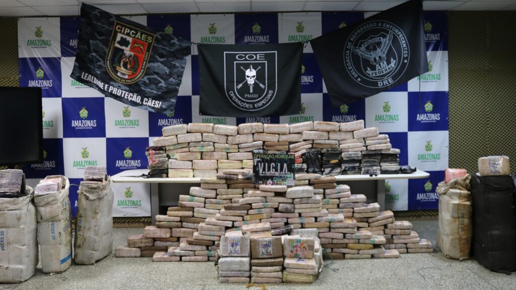 Operação de segurança na fronteira alcança apreensões no valor de R$ 2 bilhões 2 SSP AMS FOTO DIVULGACAO SSP AM 1024x575 1